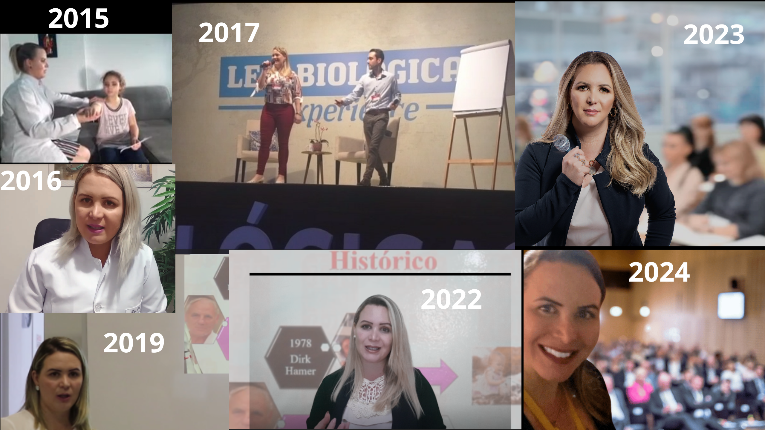 Linha do tempo de Cris Bocchi, de 2015 a 2024: dos primeiros atendimentos aos grandes eventos